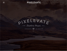 Tablet Screenshot of pixelevate.com